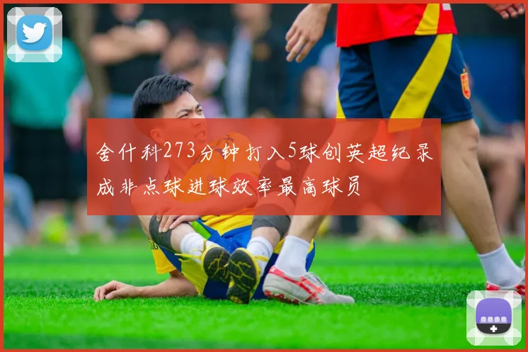 舍什科273分钟打入5球创英超纪录成非点球进球效率最高球员